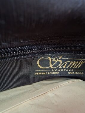 Handbag Genuine Leather Black Bag